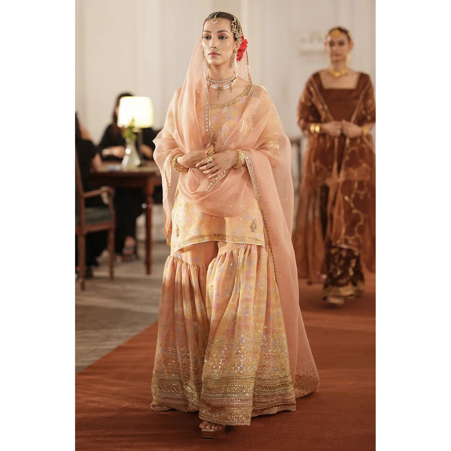 MULTIPRINTED ORGANZA GHARARA OUTFIT | TABAN ‘26 | DYOT