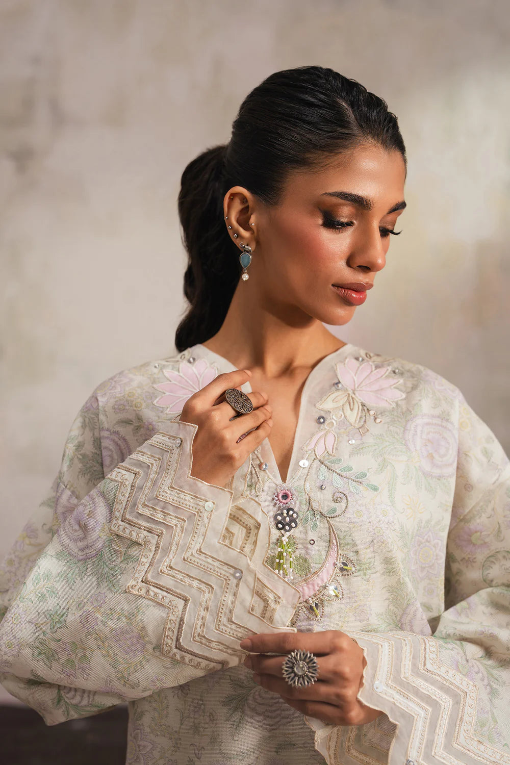EMBROIDERED SUIT