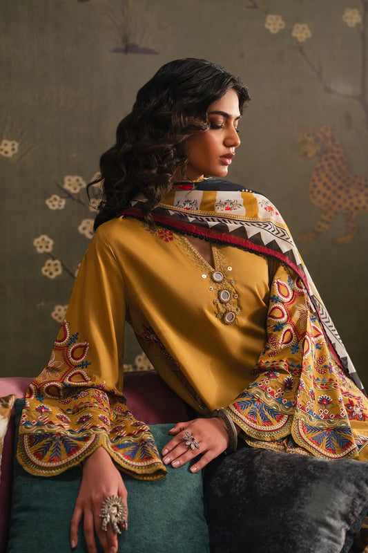 EMBROIDERED SUIT (E4016/103/218