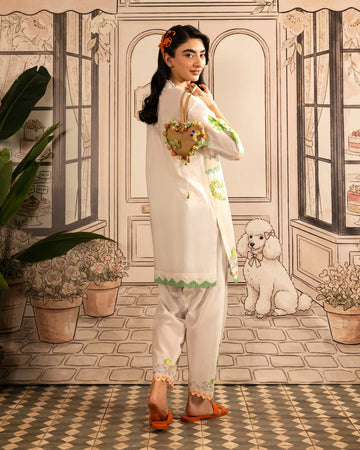 Sana Safinaz Safi And Me Summer Pret '26 - Lemon Meringue