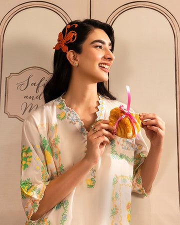 Sana Safinaz Safi And Me Summer Pret '26 - Lemon Meringue
