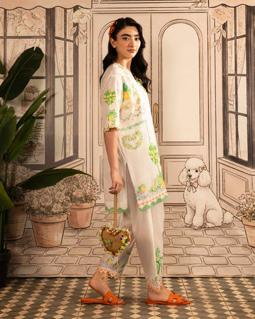 Sana Safinaz Safi And Me Summer Pret '26 - Lemon Meringue