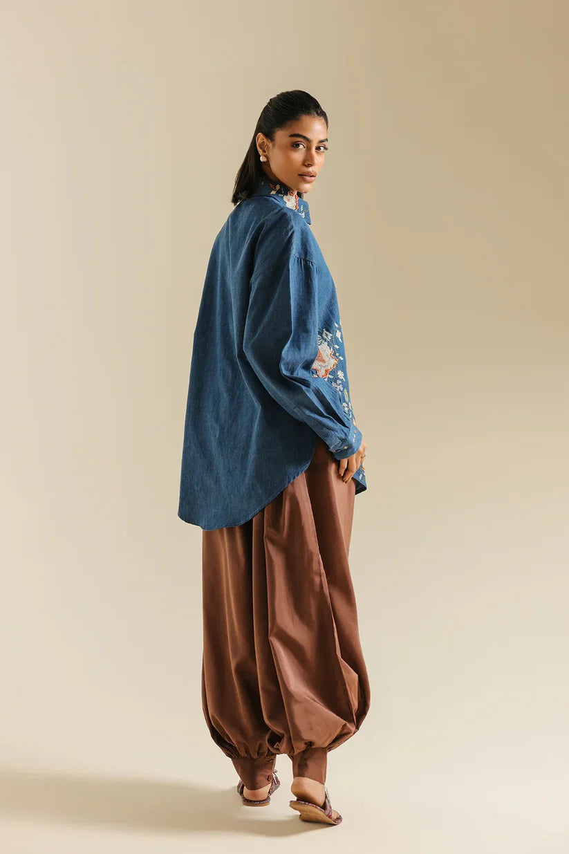 DENIM BLUE | S2E0485/119/625 | BOHO NEW LOOKBOOK | Ethnc