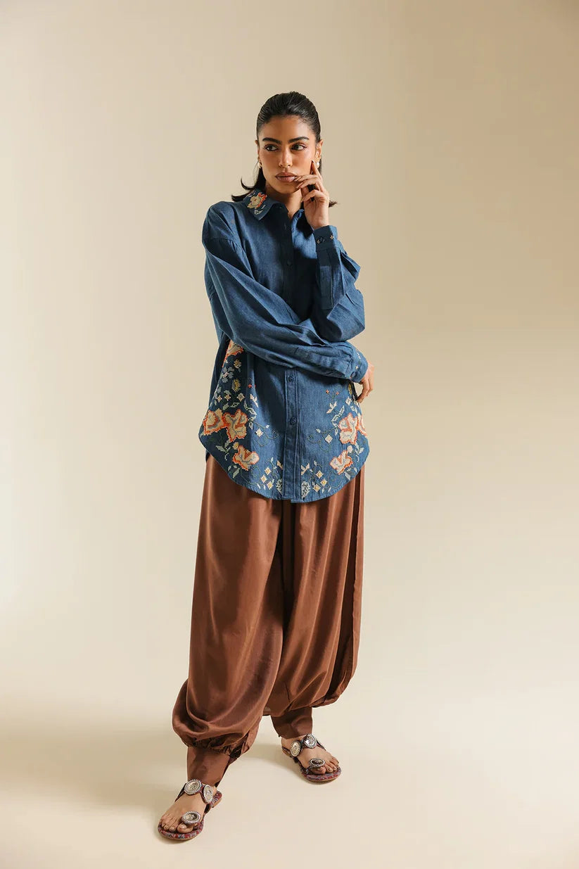 DENIM BLUE | S2E0485/119/625 | BOHO NEW LOOKBOOK | Ethnc