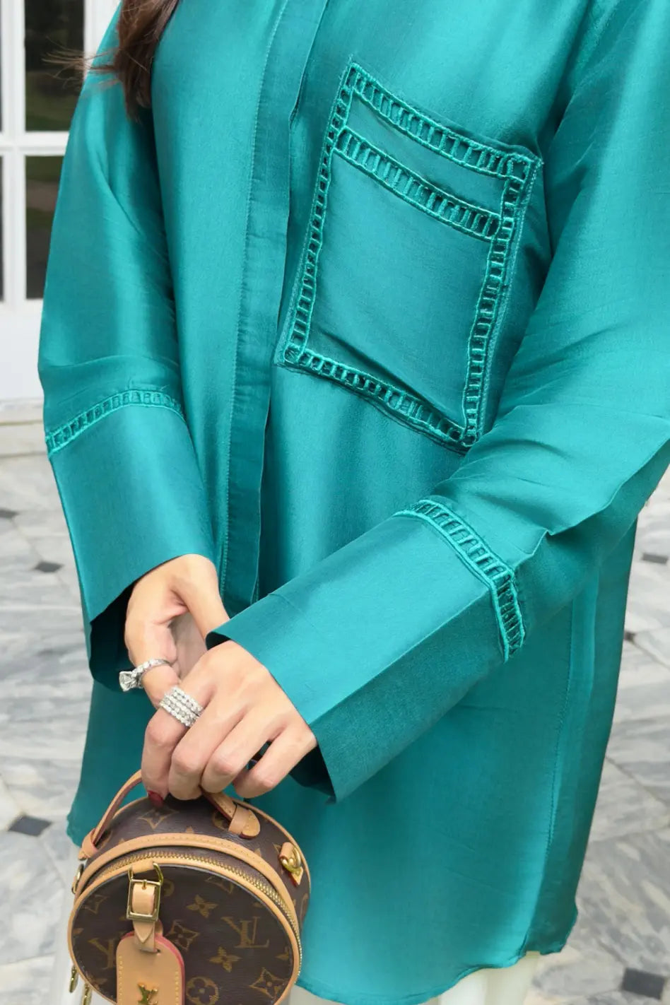 Cyra II - Emerald Green| Saher & Benish