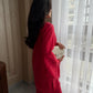 POPPY RED NEW CARLO | Sak Atelier