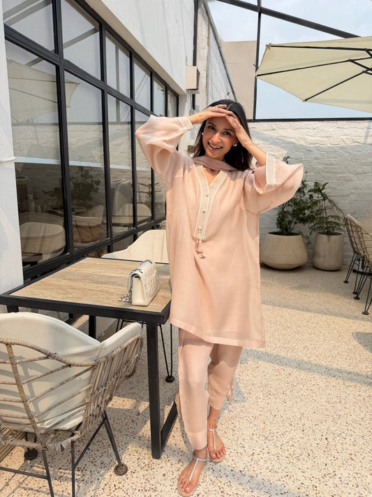 LIGHT PINK NINA SET | Sak Atelier