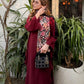 Rouge Embroided Thread Set | LIRA