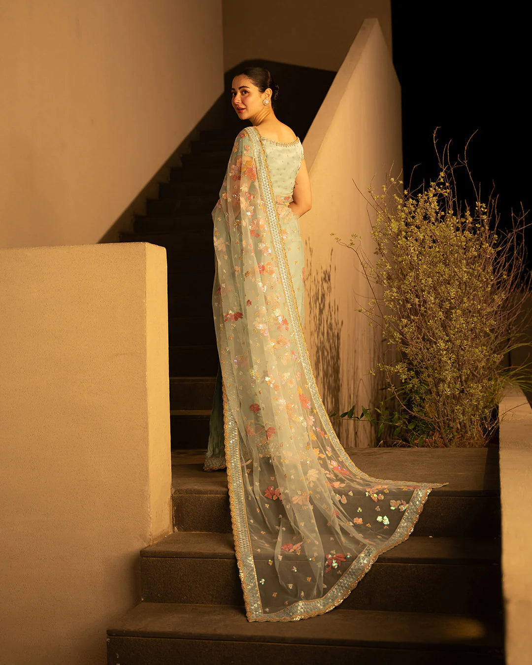 Nureet (Saree) | Reina | Faiza Saqlain