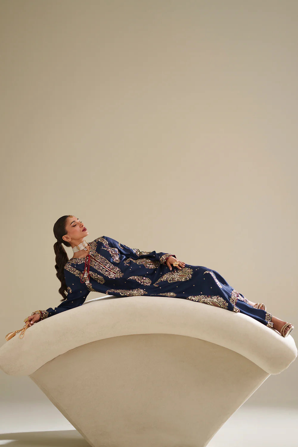 COBALT | E1090/104/623 | Women Boutique SS '26 - Drop 3 | Ethnc