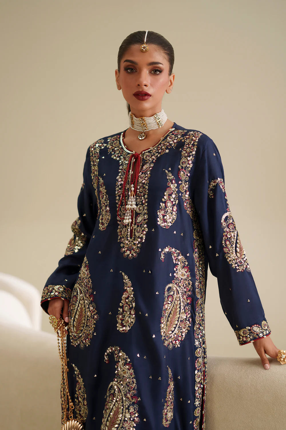 COBALT | E1090/104/623 | Women Boutique SS '26 - Drop 3 | Ethnc