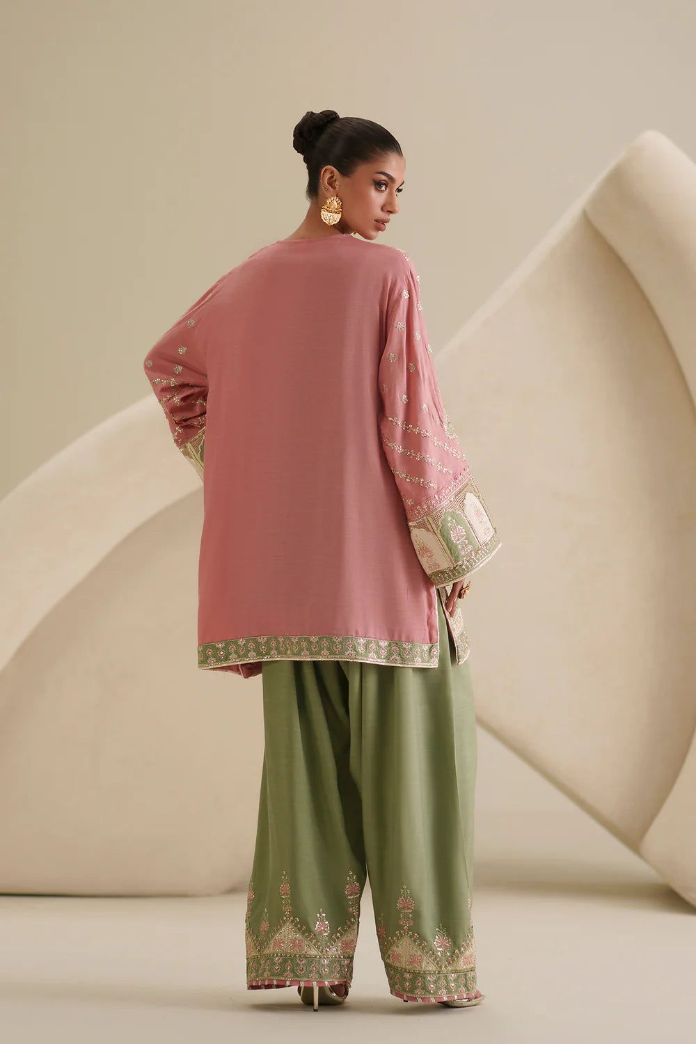 PINK PEACOCK | E1078/104/408 | Women Boutique SS '26 - Drop 3 | Ethnc
