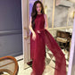 Deep Maroon Simply Iconic | SADAF KANWAL