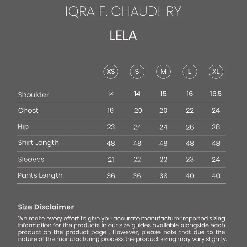 LELA | Iqra F. Chaudhry
