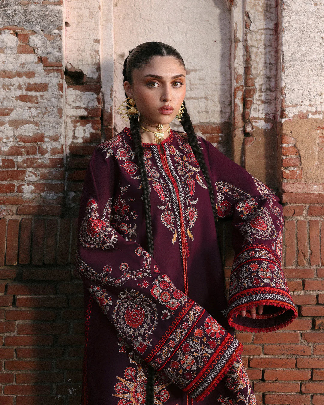 Laleh | Jugnu Khaddar Unstitched’25