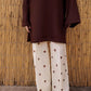 2PC Embroidered Khaddar MSK 05 – Dark Brown | Winter Solids | Silayi Pret