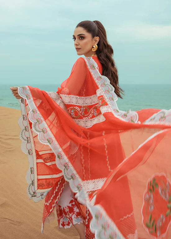 Crimson lawn by saira shakira 24| 5B