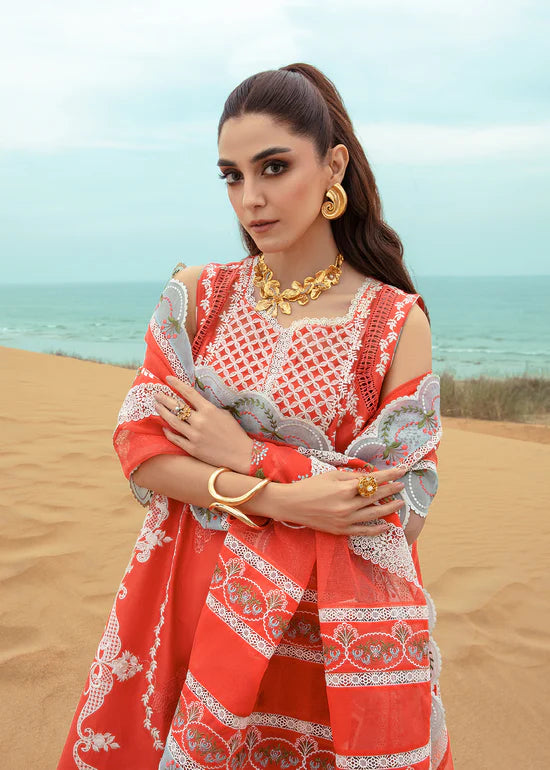 Crimson lawn by saira shakira 24| 5B