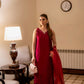 Maroon muse | New Arrivals | Zaman By MnM