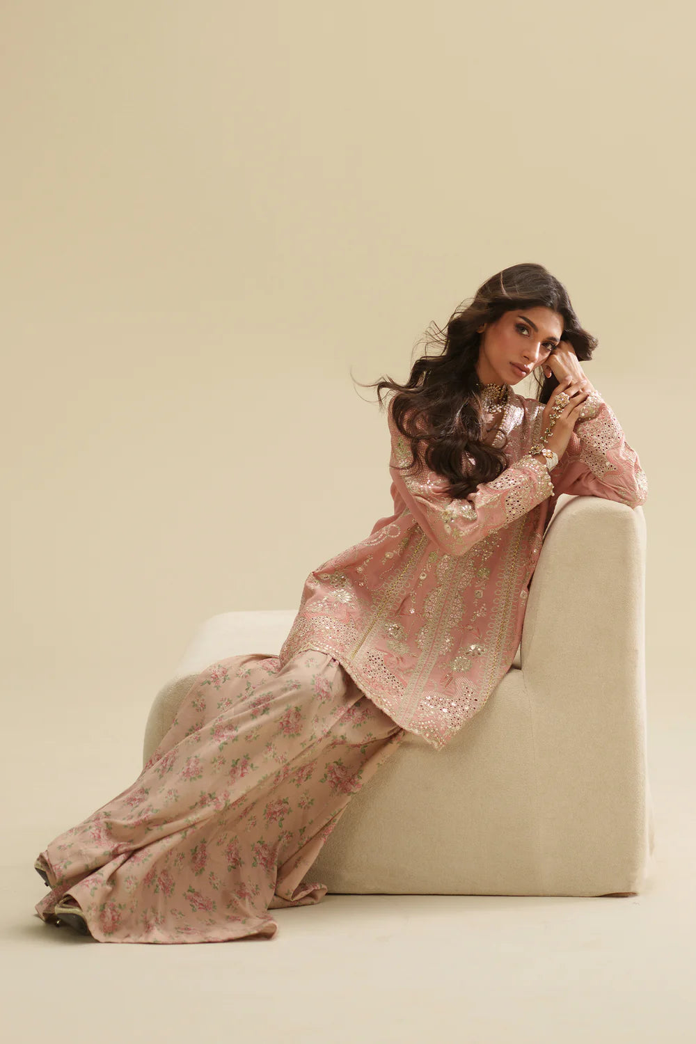 POWDER PINK | E1081/104/315 | Women Boutique SS '26 - Drop 3 | Ethnc