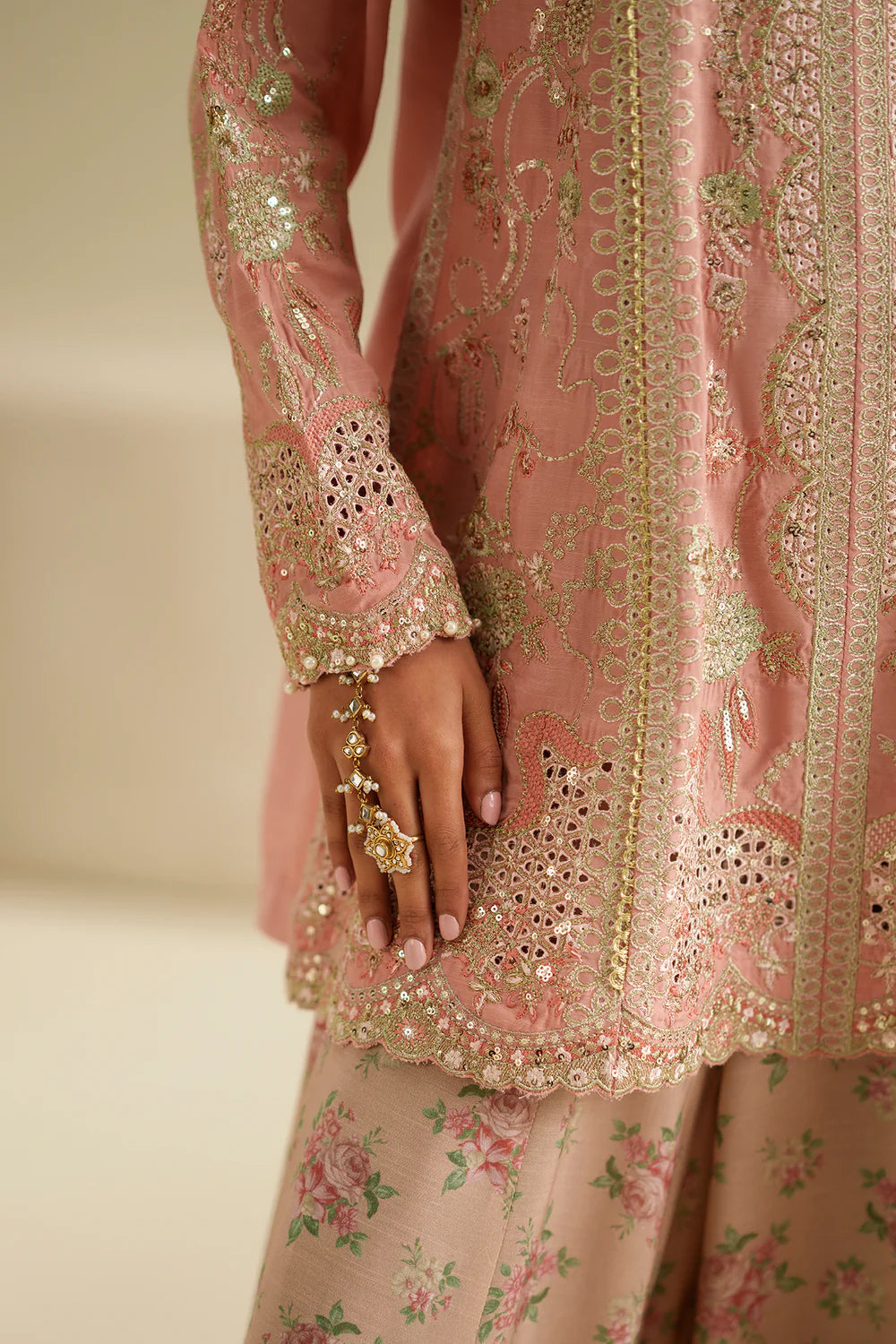 POWDER PINK | E1081/104/315 | Women Boutique SS '26 - Drop 3 | Ethnc