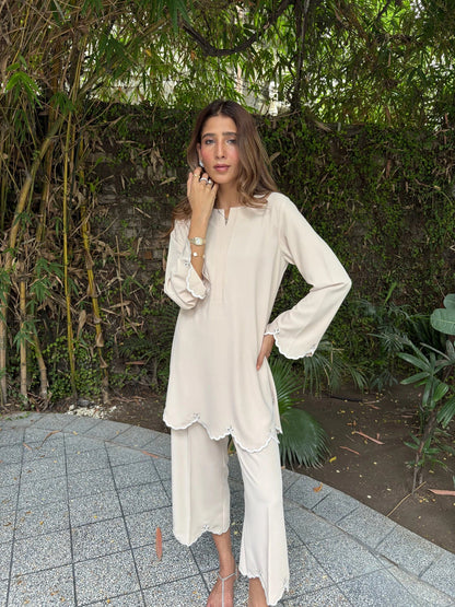 Sak Atelier Beige Dahlia Set
