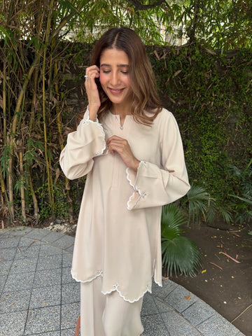 Sak Atelier Beige Dahlia Set