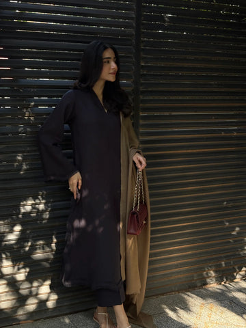 Sak Atelier Dark Navy Sable Set