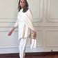 Bare Set in White | Bare By Zehra Saleem