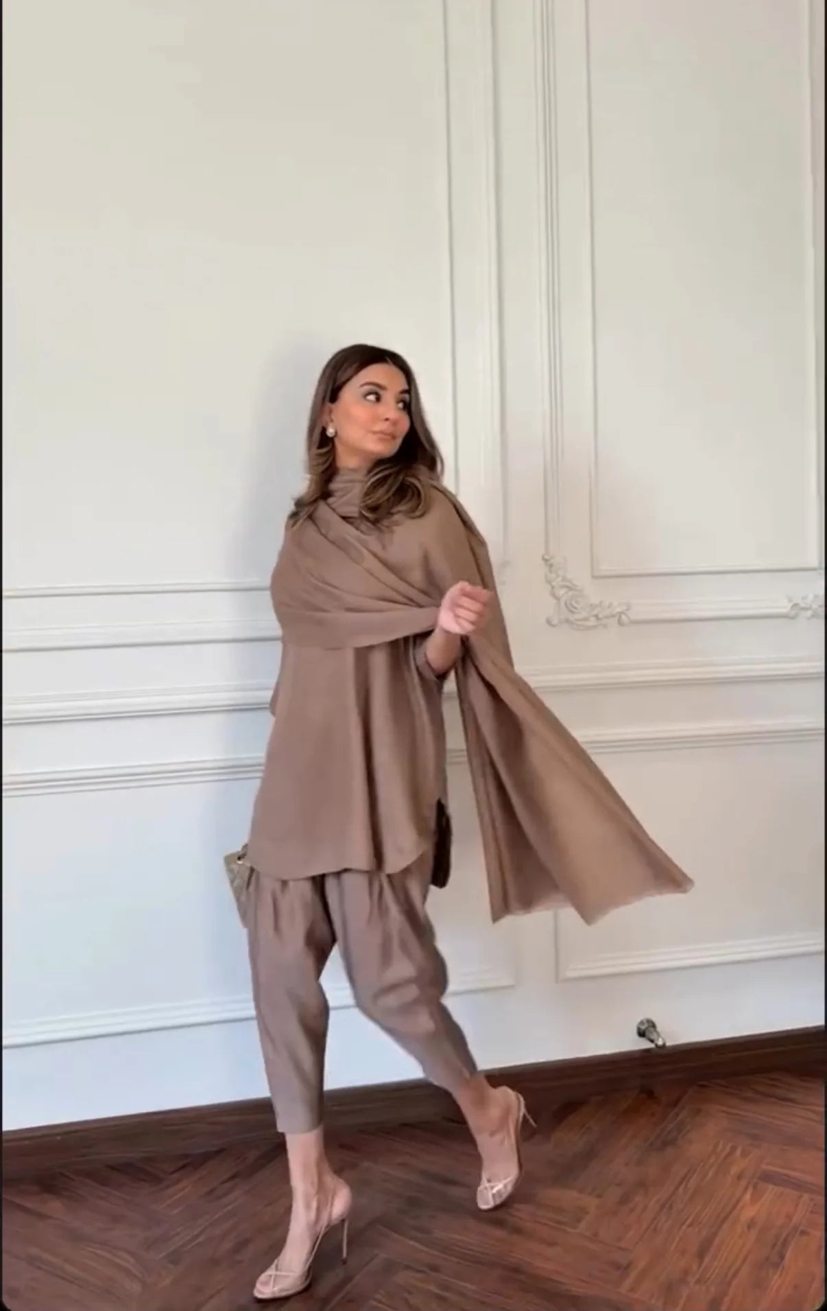 Bare Set in Beige | Bare By Zehra Saleem