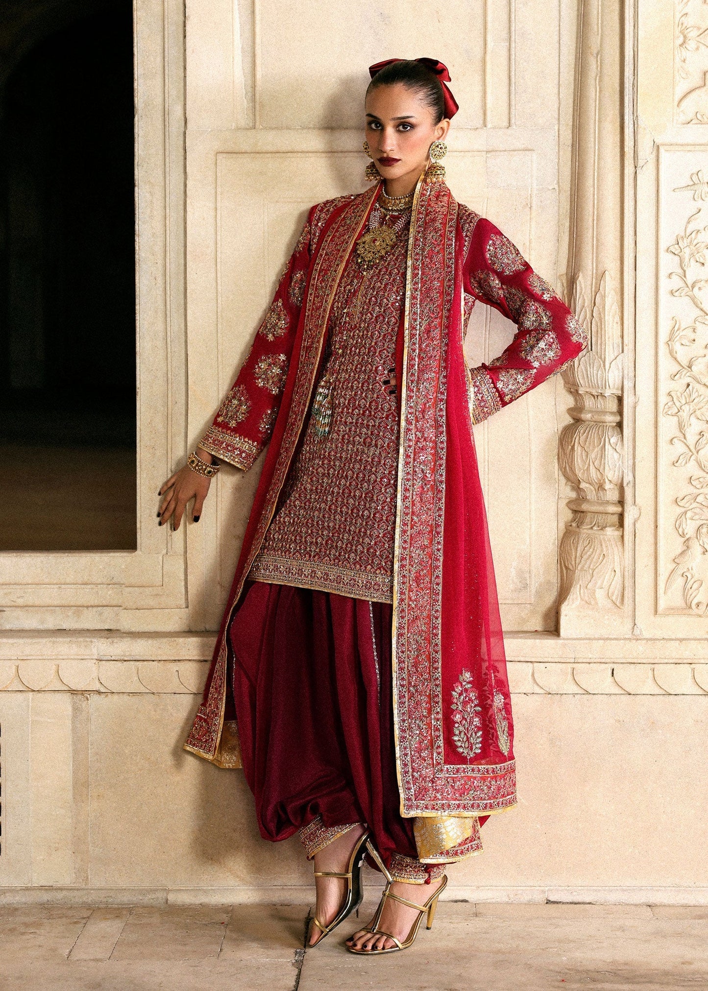 Crimselle | Luxury Pret '25 | HUSSAIN REHAR