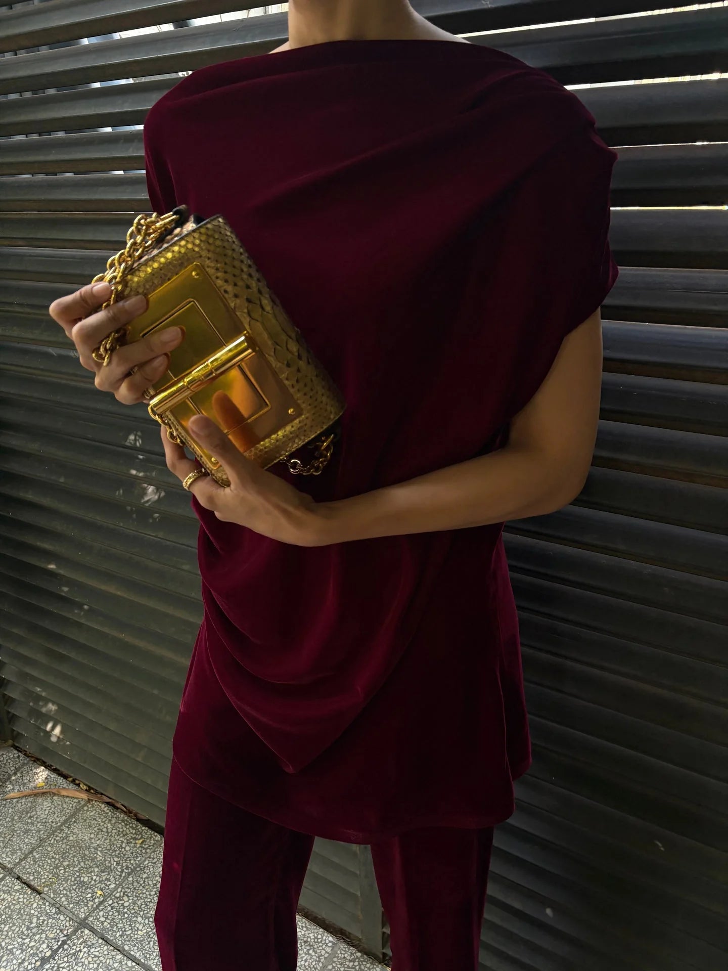 BURGUNDY LODGE SET| SAK ATELIER