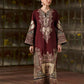 DEEP BURGUNDY | E1141/104/414 | Women Boutique HS Drop- 02 | Ethnc