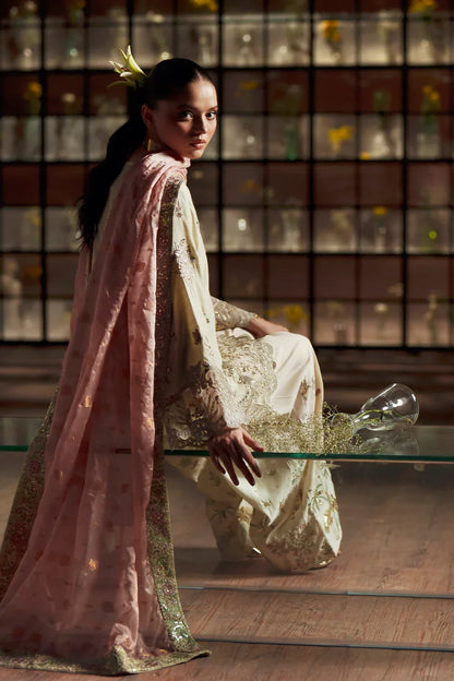 PALE GREEN | E1128/104/130 | Women Boutique HS Drop- 02 | Ethnc