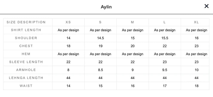AYLIN | SHEHNAI WEDDING FORMALS '26 | AFROZEH