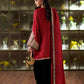 CHERRY RED | E1024/104/306 | Women Boutique HS Drop- 02 | Ethnc