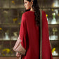 CHERRY RED | E1024/104/306 | Women Boutique HS Drop- 02 | Ethnc