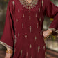 GRAPE WINE | E1111/104/304 | Women Boutique HS Drop- 02 | Ethnc