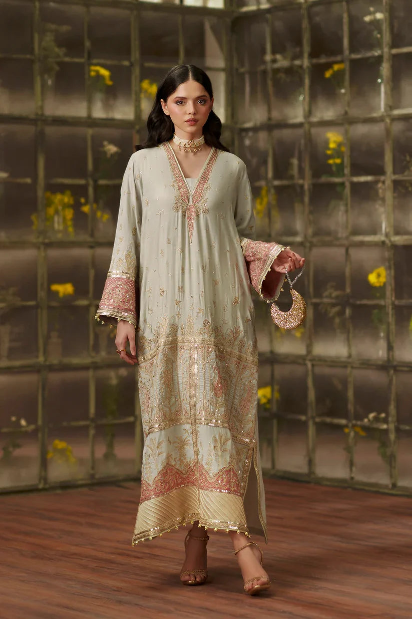PASTEL GREEN | E1145/104/721 | Women Boutique HS Drop- 02 | Ethnc