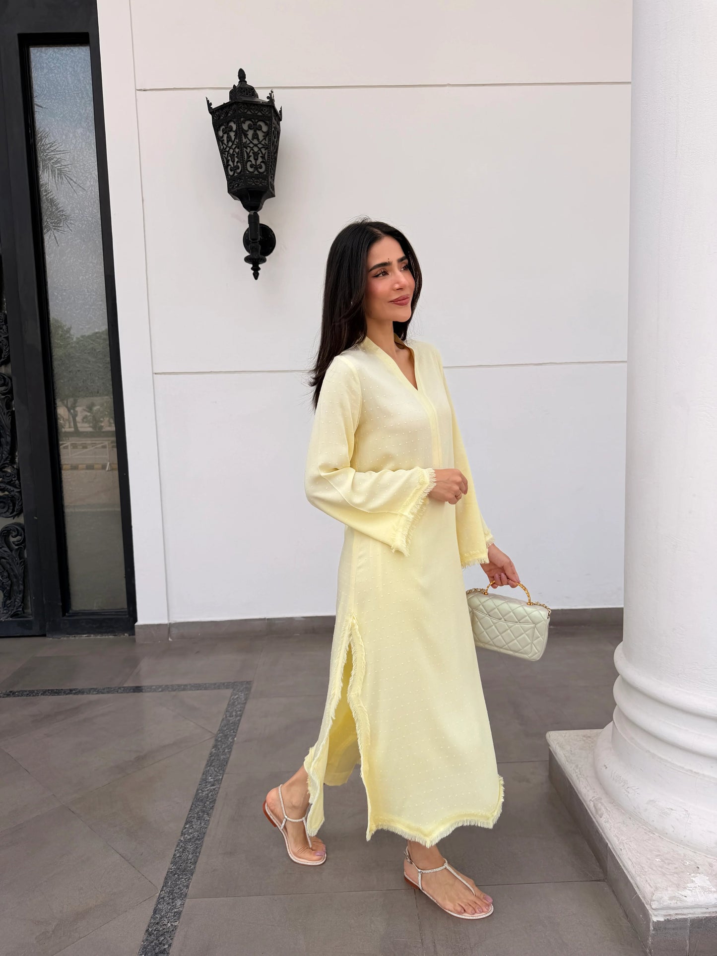 LEMON SWISS VOILE SABLE SET | Sak Atelier