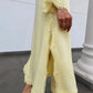 LEMON SWISS VOILE SABLE SET | Sak Atelier