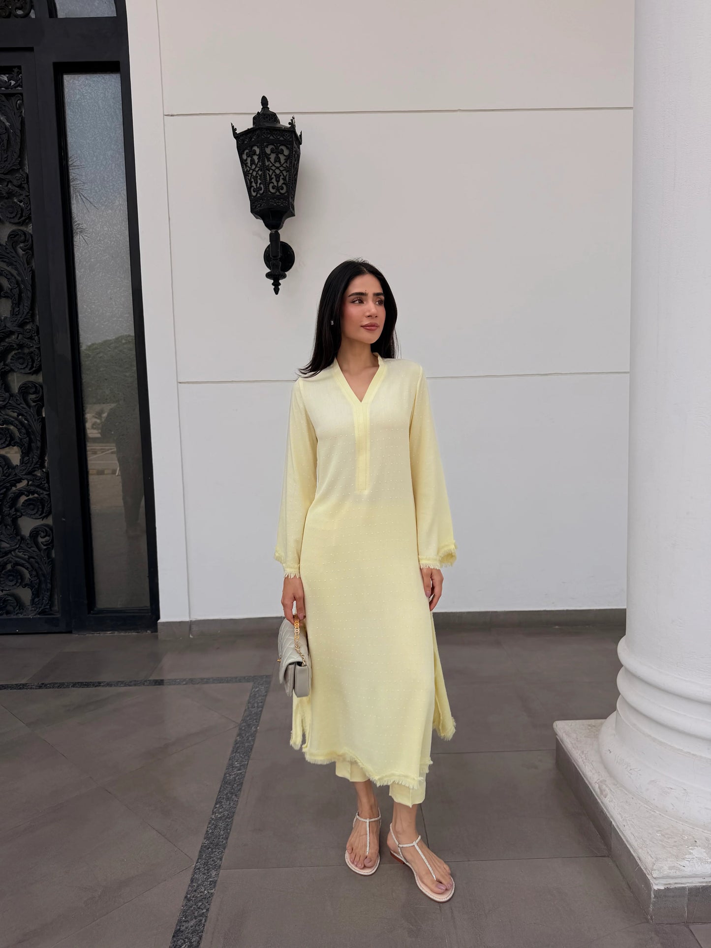LEMON SWISS VOILE SABLE SET | Sak Atelier