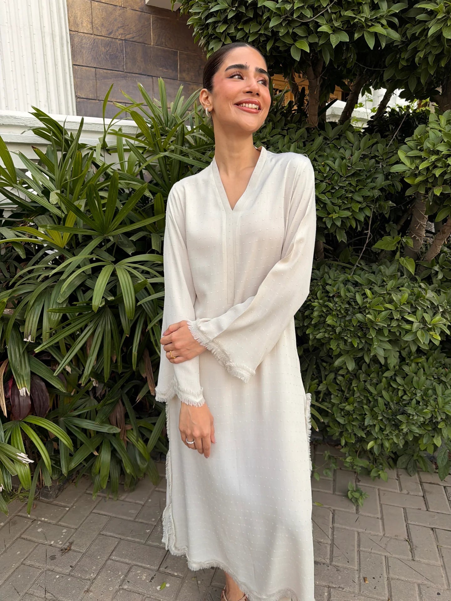 CLOUD SWISS VOILE SABLE | Sak Atelier