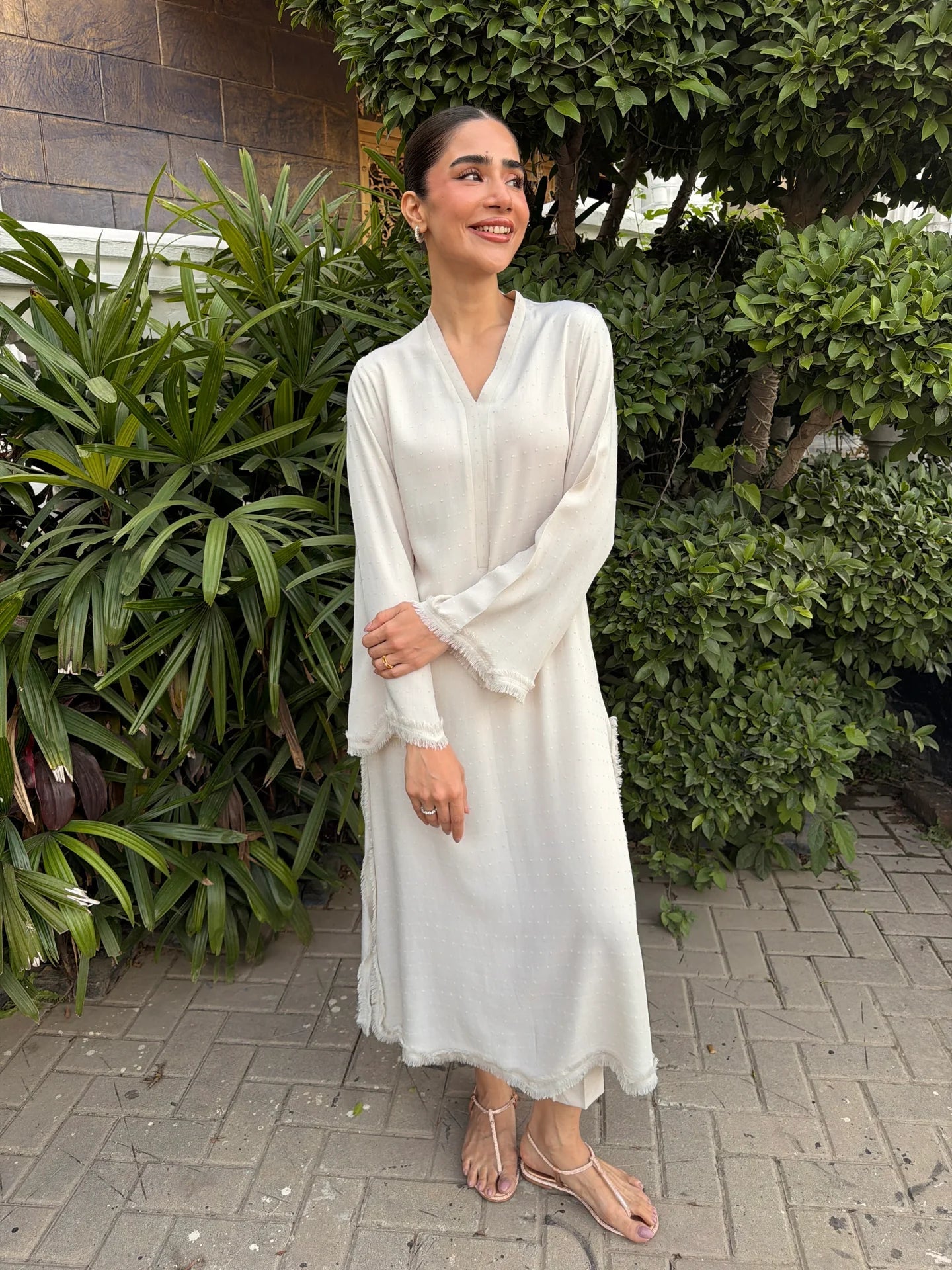 CLOUD SWISS VOILE SABLE | Sak Atelier