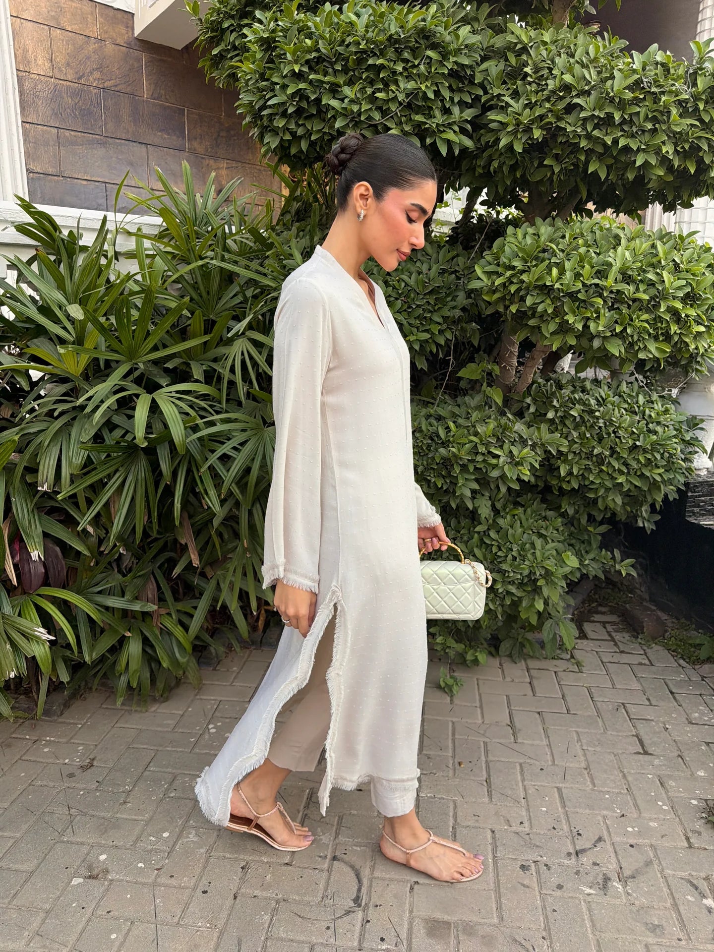 CLOUD SWISS VOILE SABLE | Sak Atelier