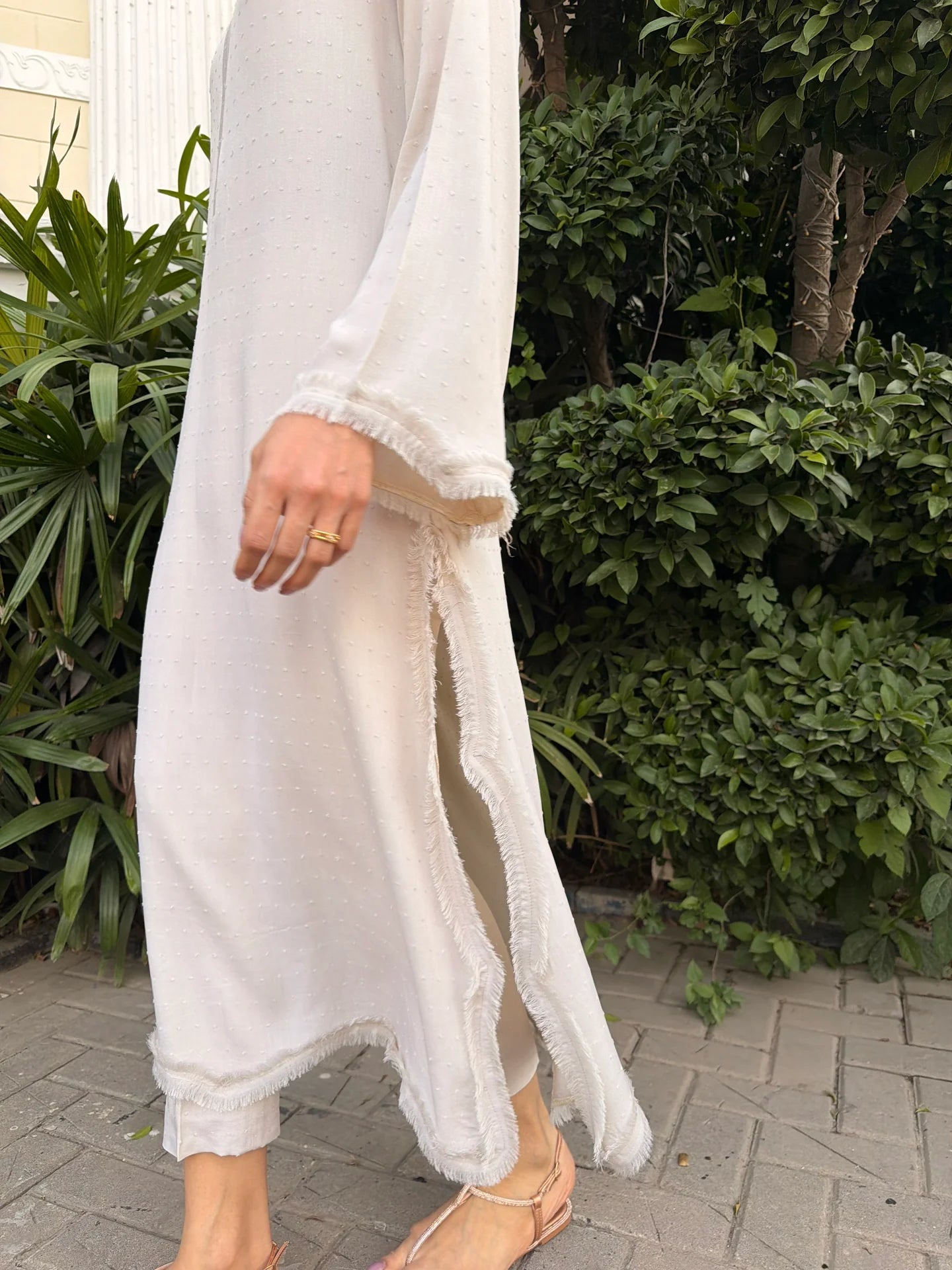 CLOUD SWISS VOILE SABLE | Sak Atelier