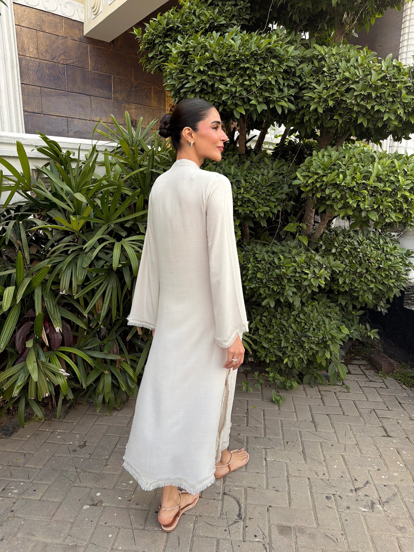 CLOUD SWISS VOILE SABLE | Sak Atelier