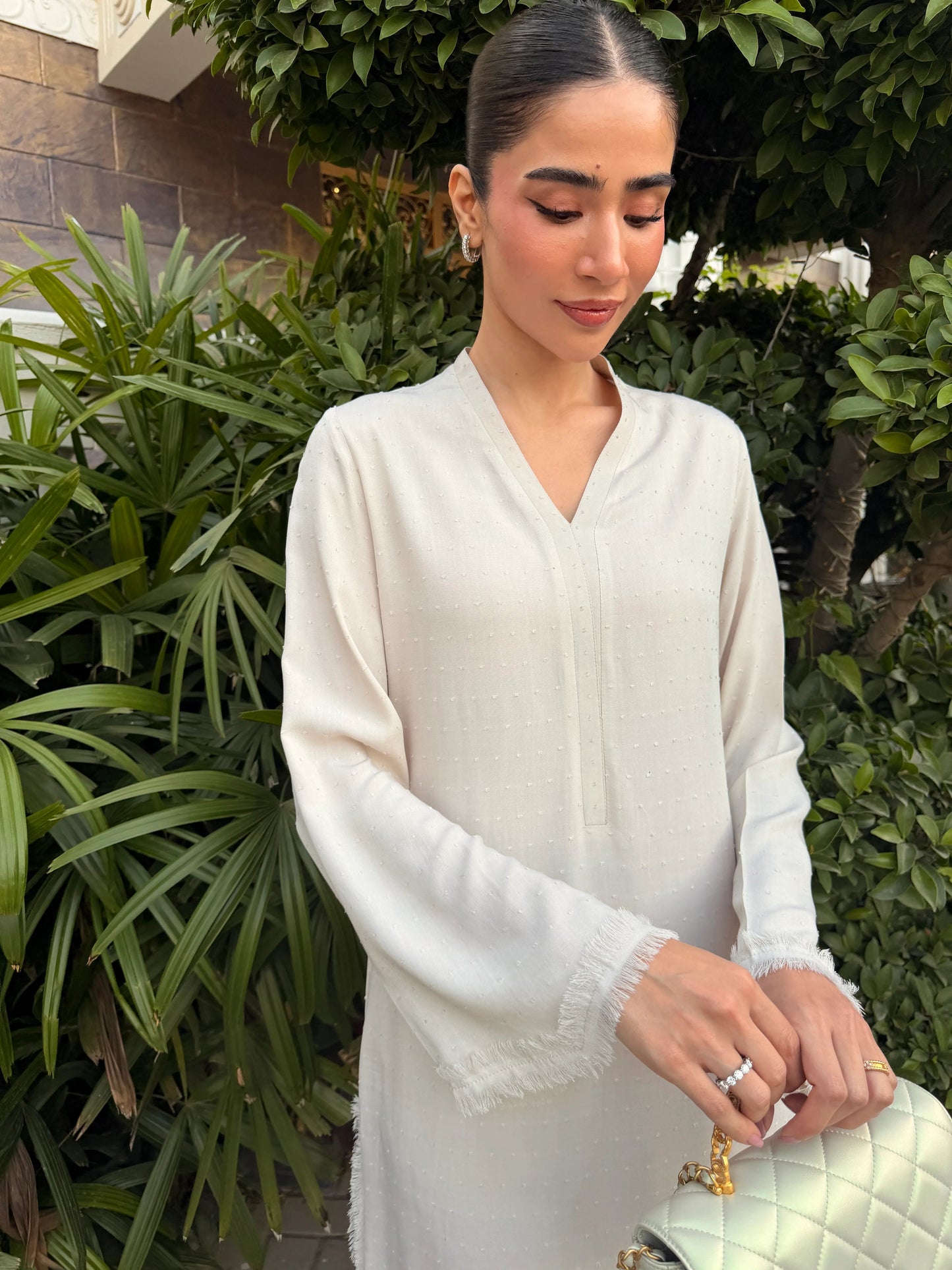 CLOUD SWISS VOILE SABLE | Sak Atelier