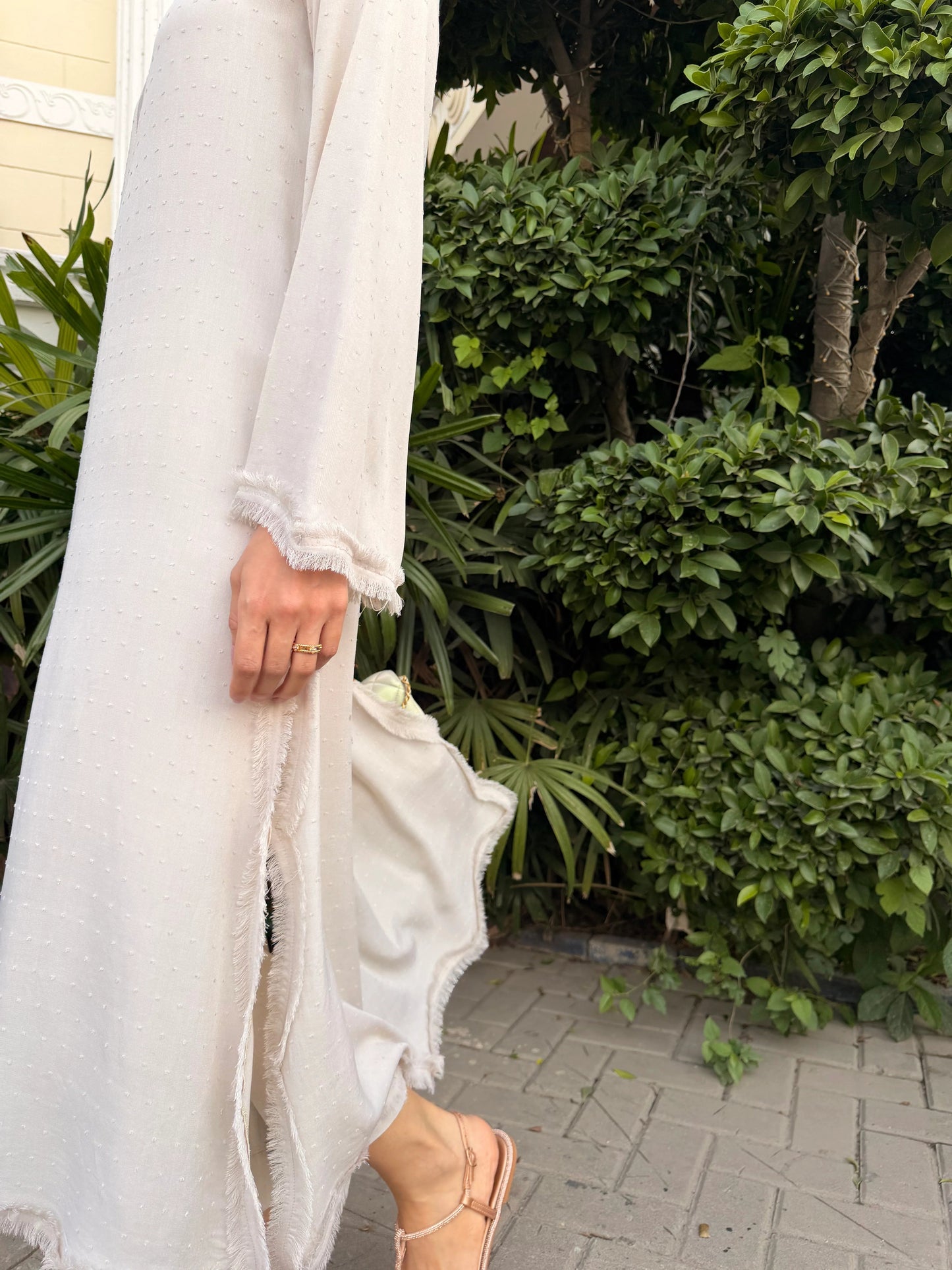 CLOUD SWISS VOILE SABLE | Sak Atelier