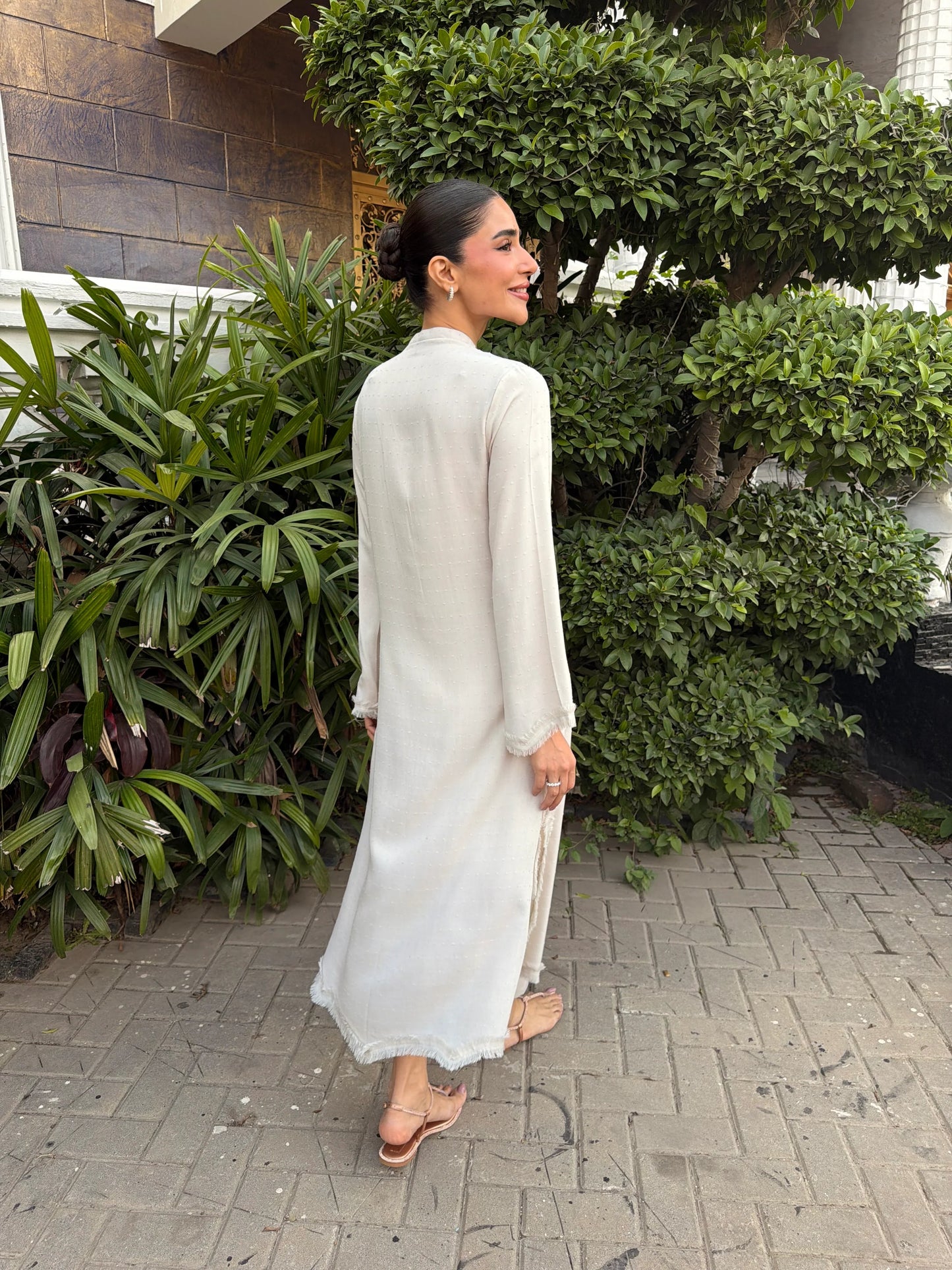 CLOUD SWISS VOILE SABLE | Sak Atelier